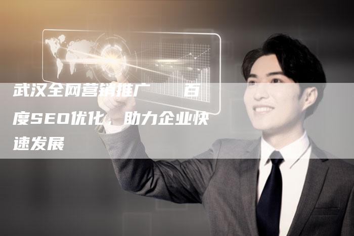 武汉全网营销推广   百度SEO优化，助力企业快速发展