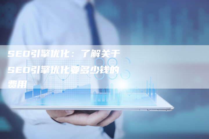 SEO引擎优化：了解关于SEO引擎优化要多少钱的费用