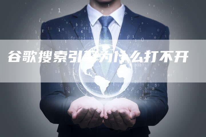 谷歌搜索引擎为什么打不开