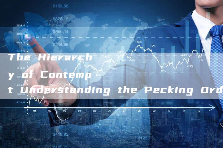 The Hierarchy of Contempt Understanding the Pecking Order