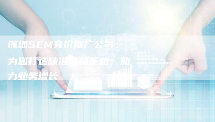 深圳SEM竞价推广公司：为您打造精准营销策略，助力业务增长