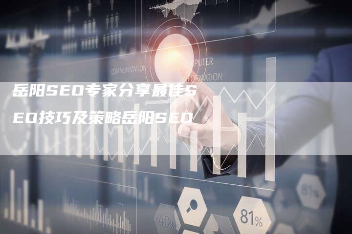 岳阳SEO专家分享最佳SEO技巧及策略岳阳SEO