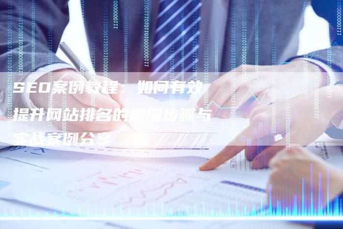 SEO案例教程：如何有效提升网站排名的精细步骤与实战案例分享