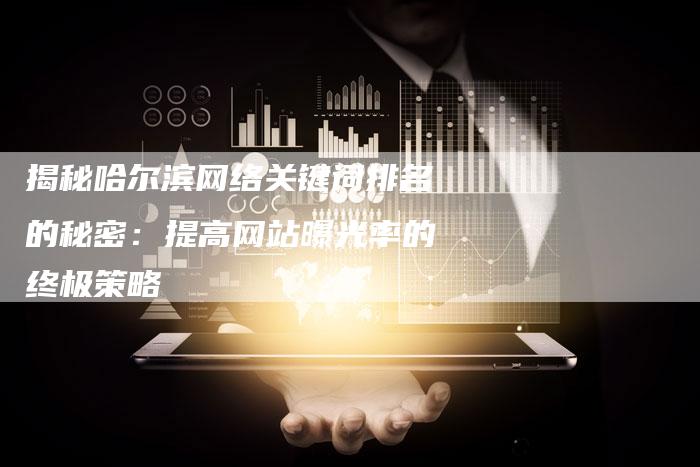 揭秘哈尔滨网络关键词排名的秘密：提高网站曝光率的终极策略