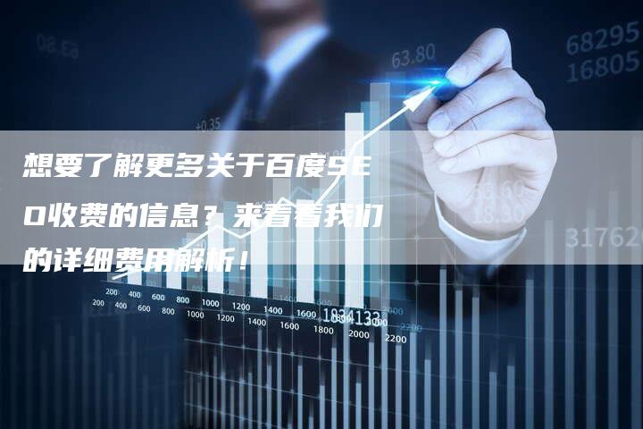 想要了解更多关于百度SEO收费的信息？来看看我们的详细费用解析！