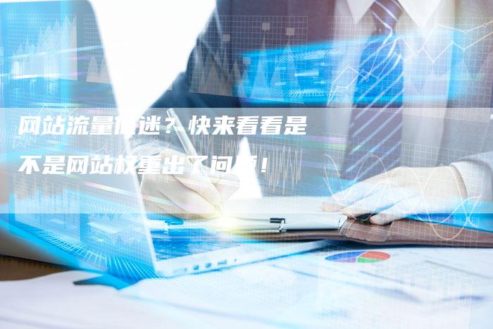 网站流量低迷？快来看看是不是网站权重出了问题！