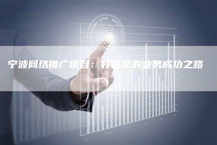 宁波网络推广项目：打造您的业务成功之路