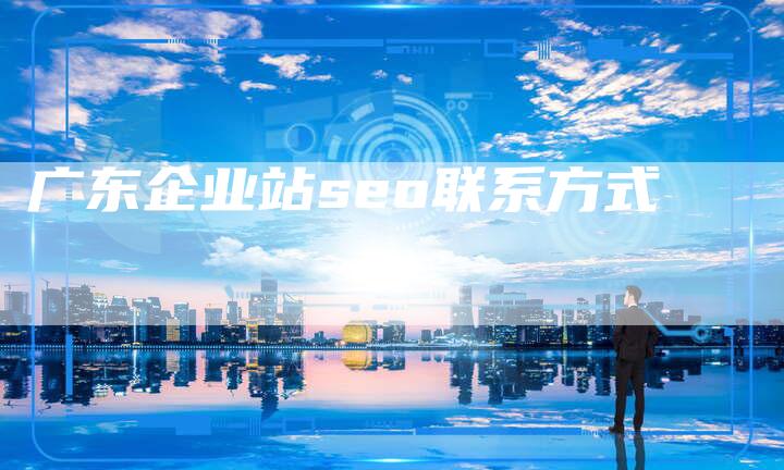 广东企业站seo联系方式