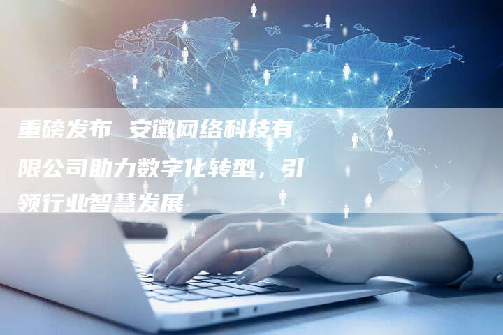 重磅发布 安徽网络科技有限公司助力数字化转型，引领行业智慧发展