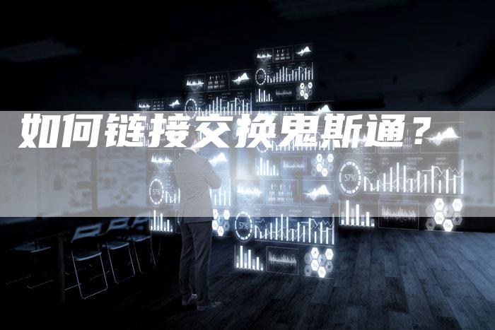 如何链接交换鬼斯通？