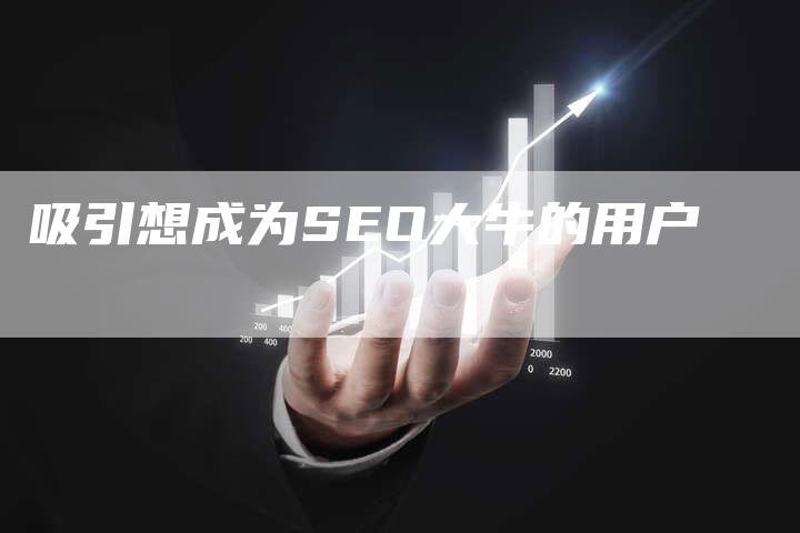 吸引想成为SEO大牛的用户