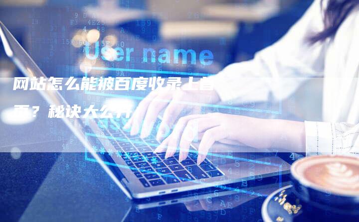 网站怎么能被百度收录上首页？秘诀大公开！