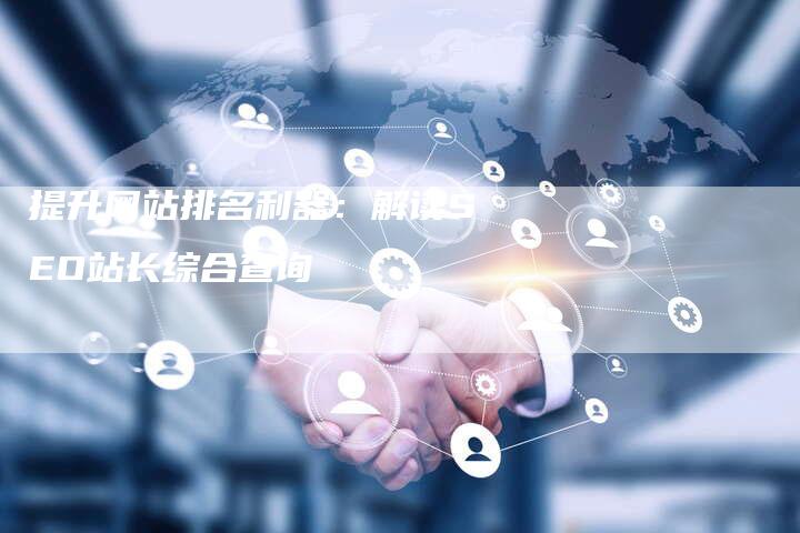 提升网站排名利器：解读SEO站长综合查询