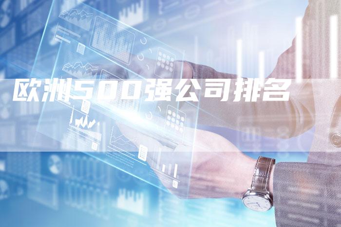 欧洲500强公司排名