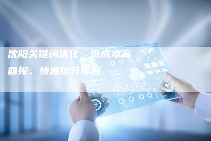 沈阳关键词优化：低成本高回报，快速提升排名