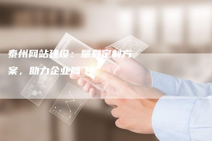 泰州网站建设：量身定制方案，助力企业腾飞