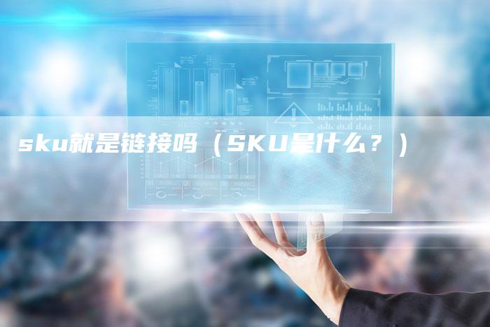 sku就是链接吗（SKU是什么？）