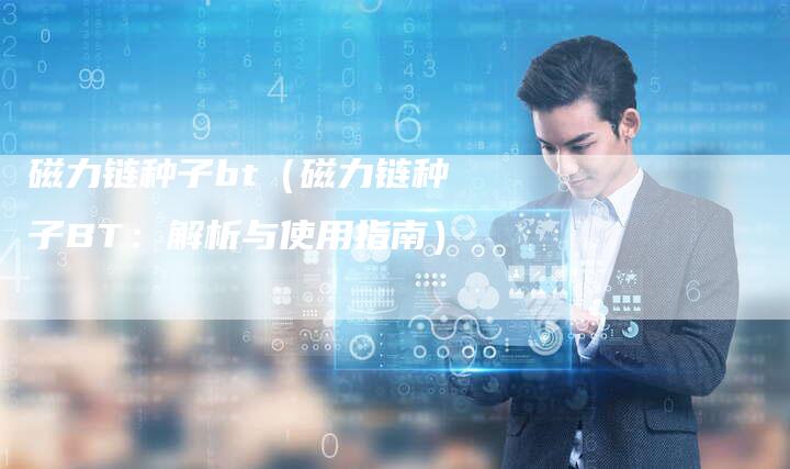 磁力链种子bt（磁力链种子BT：解析与使用指南）