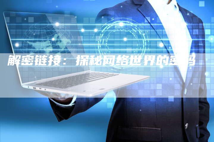 解密链接：探秘网络世界的密码