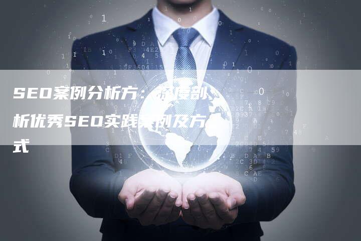SEO案例分析方：深度剖析优秀SEO实践案例及方式