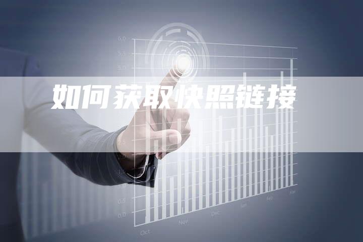 如何获取快照链接