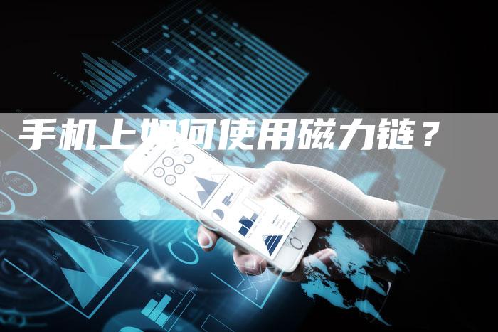 手机上如何使用磁力链？