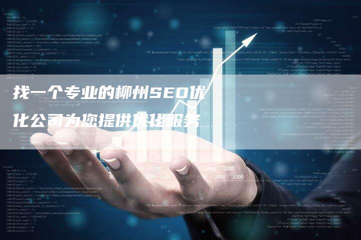 找一个专业的柳州SEO优化公司为您提供优化服务