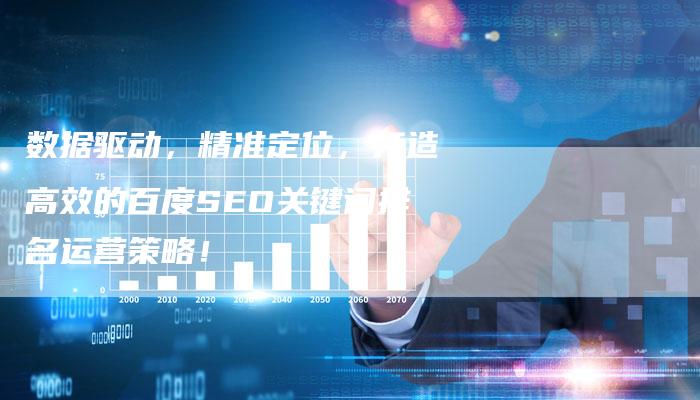 数据驱动，精准定位，打造高效的百度SEO关键词排名运营策略！