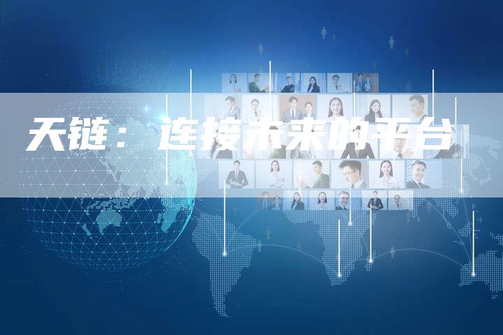 天链：连接未来的平台