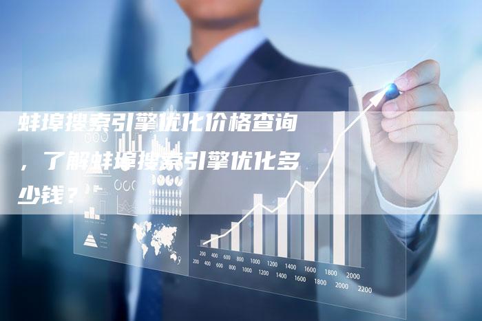 蚌埠搜索引擎优化价格查询，了解蚌埠搜索引擎优化多少钱？