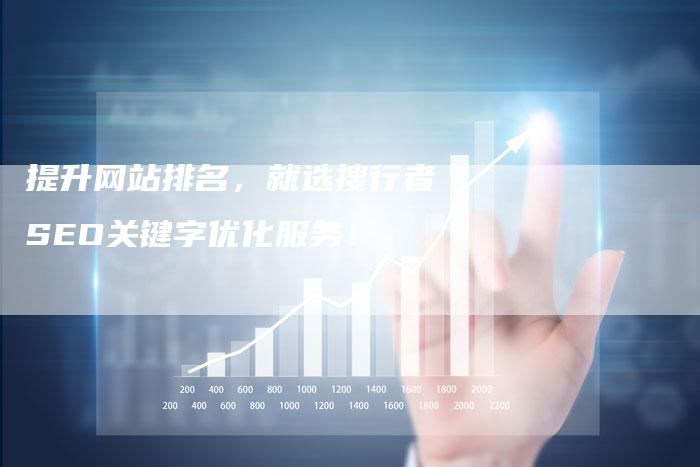 提升网站排名，就选搜行者SEO关键字优化服务！
