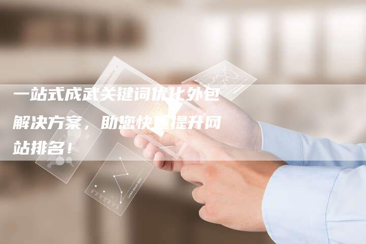 一站式成武关键词优化外包解决方案，助您快速提升网站排名！