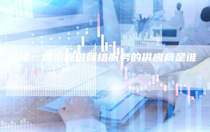 揭秘：揭示提供网络服务的供应商是谁