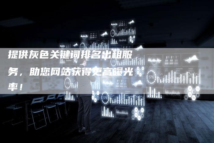 提供灰色关键词排名出租服务，助您网站获得更高曝光率！