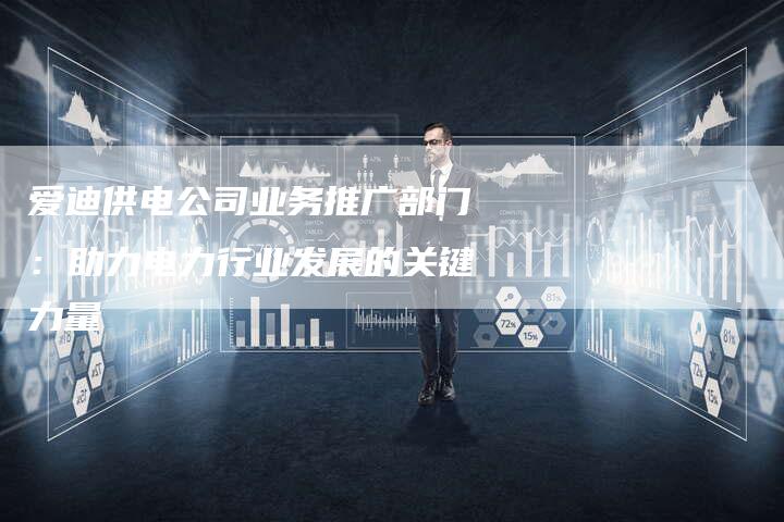 爱迪供电公司业务推广部门：助力电力行业发展的关键力量